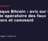 Arnaque Bitcoin