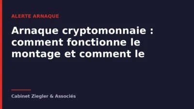 Arnaque cryptomonnaie