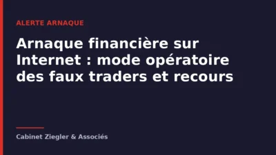 Arnaque financière sur Internet