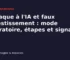Arnaque à l'IA et faux investissement