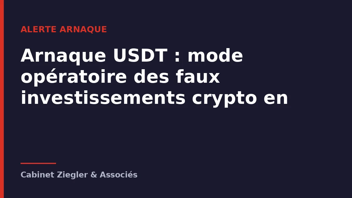 Arnaque USDT