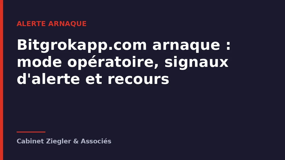Bitgrokapp.com arnaque