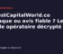 InvestCapitalWorld.co arnaque ou avis fiable ? Le mode opératoire décrypté