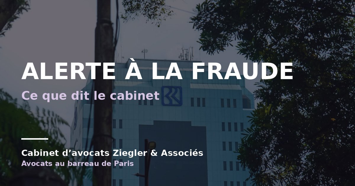 Alerte à la Fraude arnaque avis