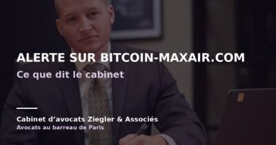 Alerte sur bitcoin-maxair.com arnaque avis