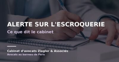 Alerte sur l'escroquerie arnaque avis