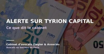 Alerte sur Tyrion Capital arnaque avis
