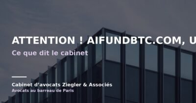 Attention ! Aifundbtc.com, une arnaque avis