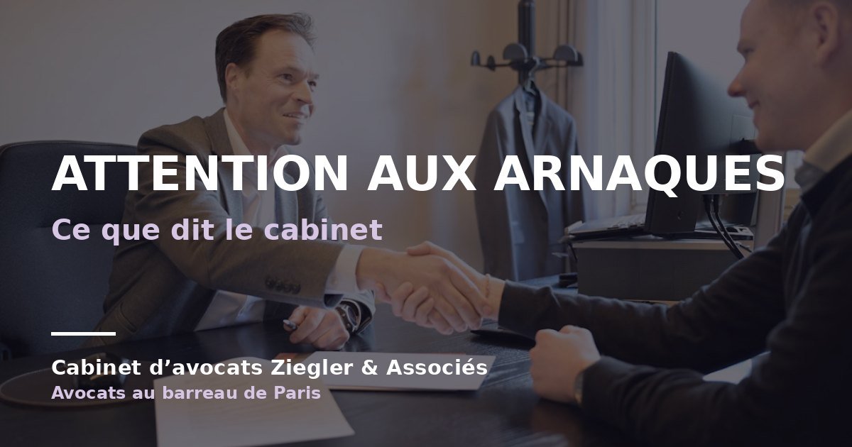 Attention aux Arnaques arnaque avis