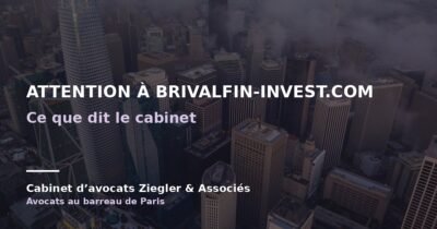 Attention à brivalfin-invest.com arnaque avis