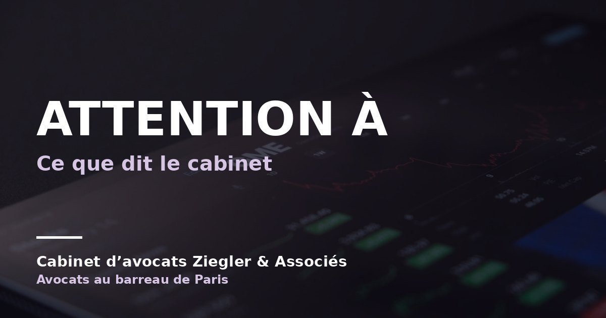 Attention à arnaque avis