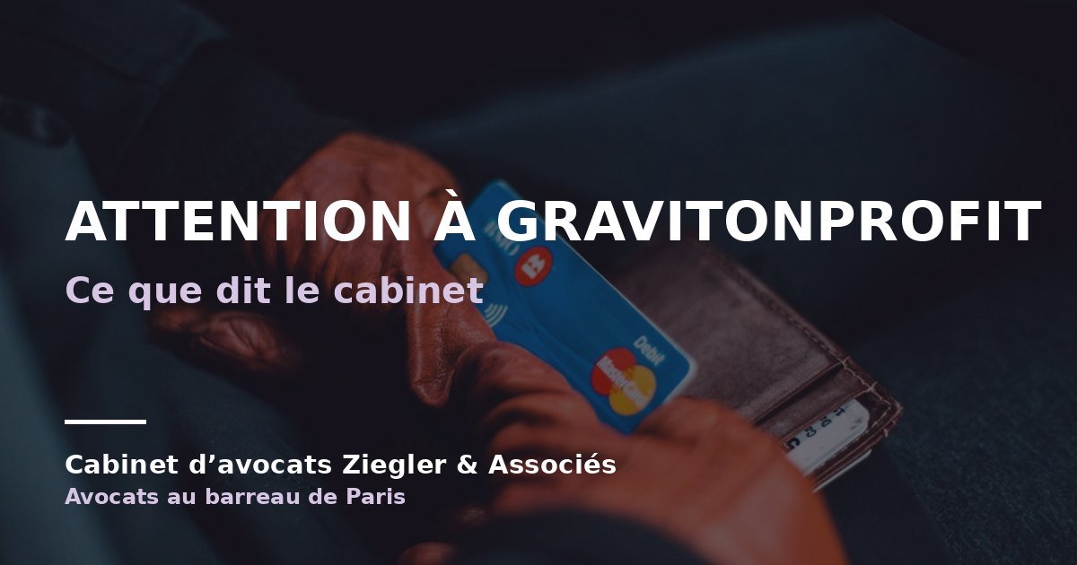 Attention à GravitonProfit arnaque avis