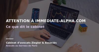 Attention à immediate-alpha.com arnaque avis