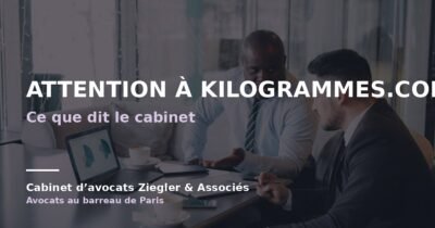 Attention à kilogrammes.com arnaque avis