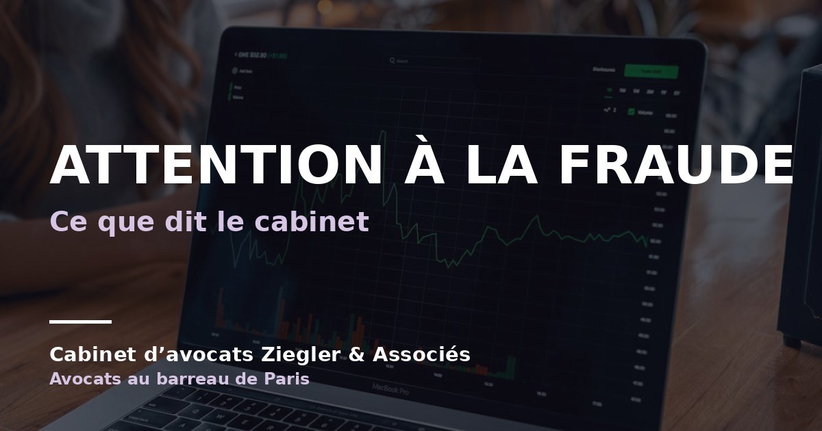 Attention à la Fraude arnaque avis