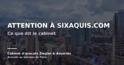 Attention à sixaquis.com arnaque avis