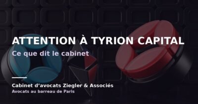 Attention à Tyrion Capital arnaque avis