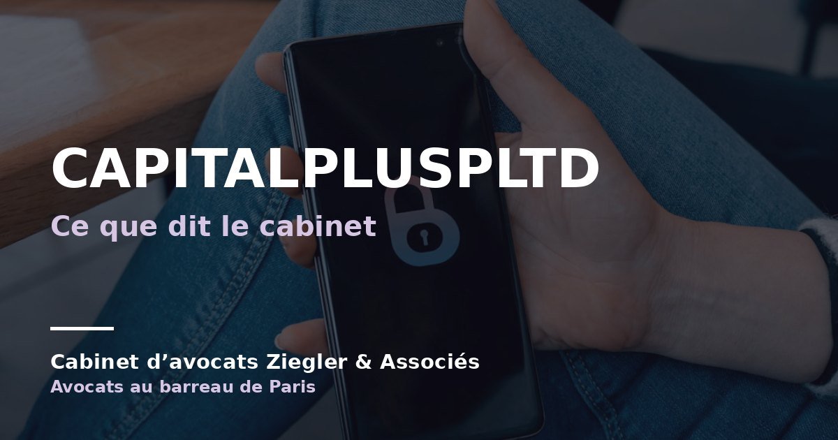 Capitalpluspltd arnaque avis