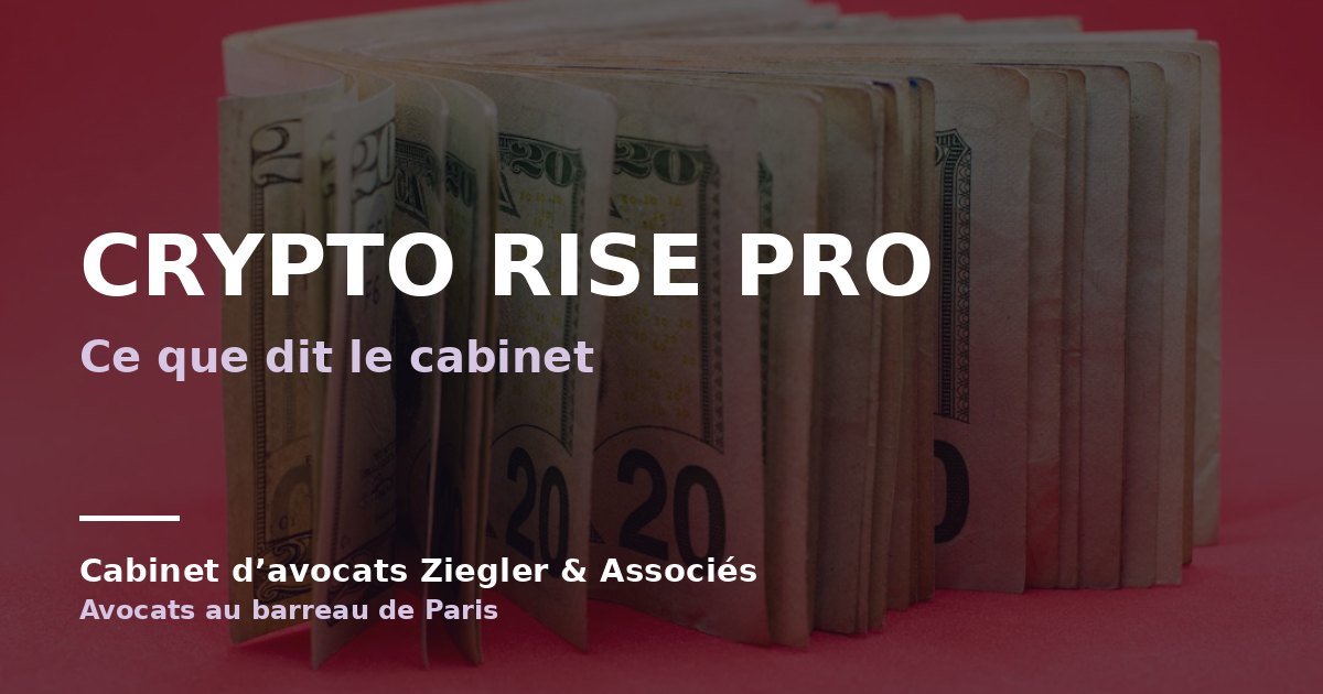 Crypto Rise Pro arnaque avis