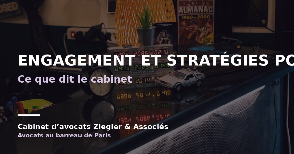 Engagement et Stratégies pour arnaque avis