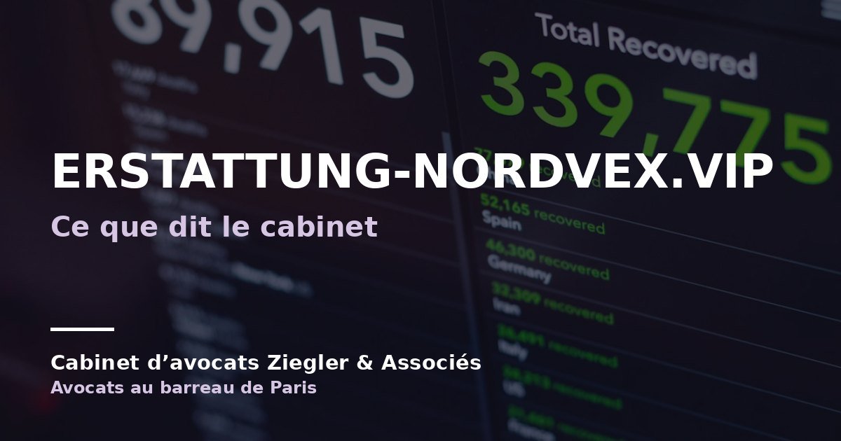 Erstattung-Nordvex.vip arnaque avis