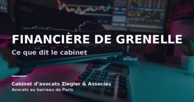 Financière de Grenelle arnaque avis