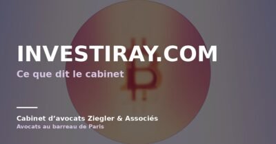 Investiray.com arnaque avis