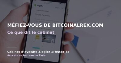 Méfiez-vous de bitcoinalrex.com arnaque avis