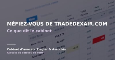 Méfiez-vous de tradedexair.com arnaque avis