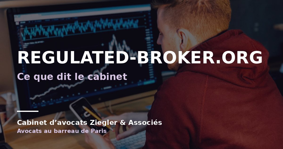 Regulated-broker.org arnaque avis