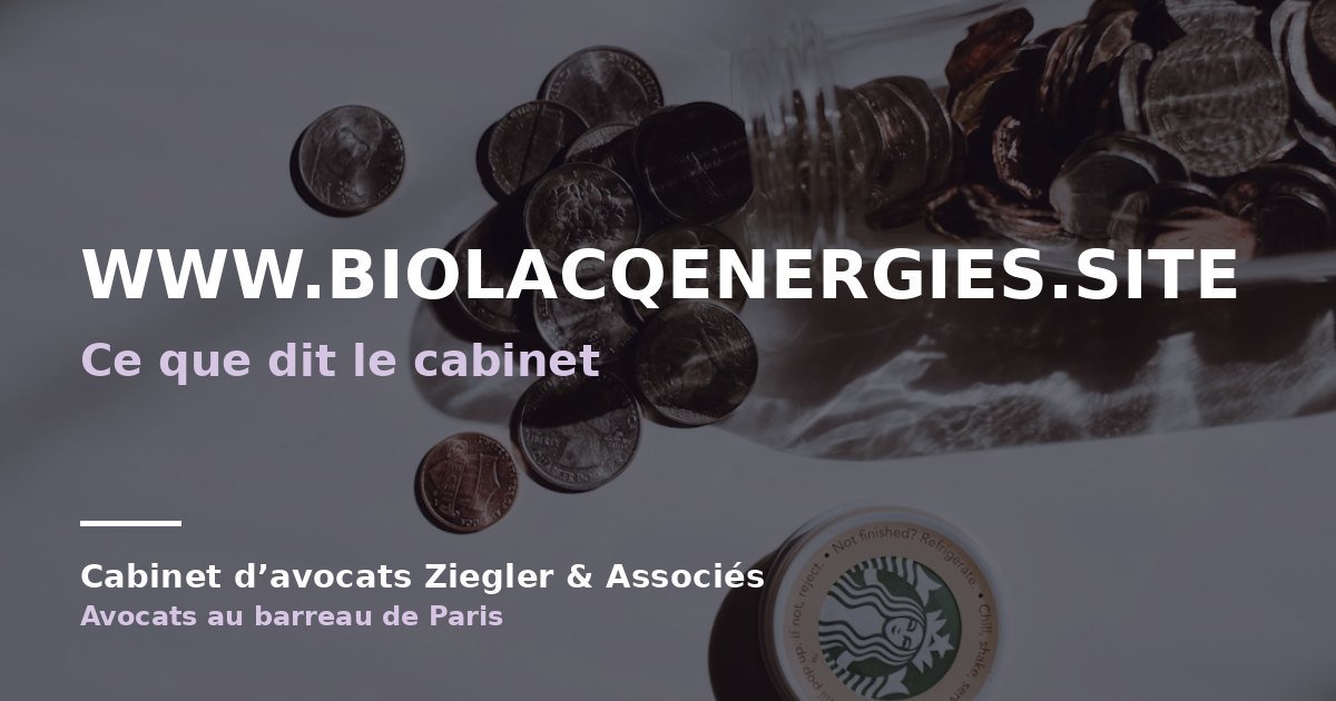 www.biolacqenergies.site arnaque avis